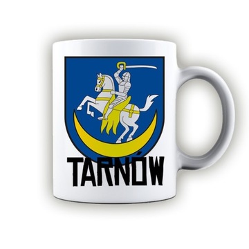 kubek ceramiczny herb gmina Tarnów