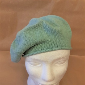 Beret bawełniany