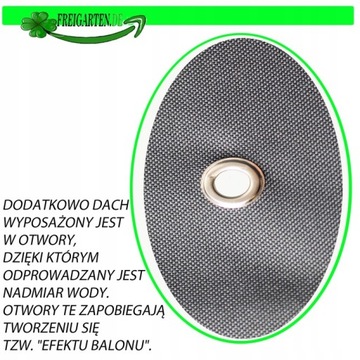 Обшивка крыши павильона ОБИ Брага 370гр М4Антр