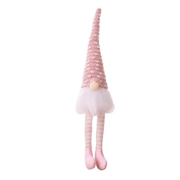 САНТА, ГНОМ, ГНОМ, РОЖДЕСТВЕНСКИЙ ПОДАРОК, СИДИТ