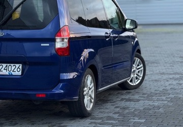 Ford Tourneo Courier I Mikrovan 1.0 EcoBoost 100KM 2016 Ford Tourneo Courier Ford Tourneo Courier Klims tylko 129ooo km Benzyna, zdjęcie 4
