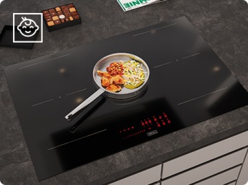 Kernau Kitchen Connect Set Вытяжка + Варочная панель Черный