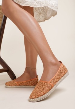 Renee Brązowe Espadryle damskie 39