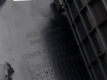 KIA OPTIMA 2016 RÁMEČEK TYČE PÁKY ŘAZENÍ