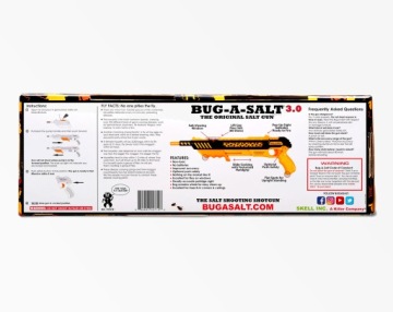 Bug-A-Salt 3 ДРОБОВИК ВИНТОВКА Мухи Комары Насекомые СОЛЬ Orange Crush 3.0