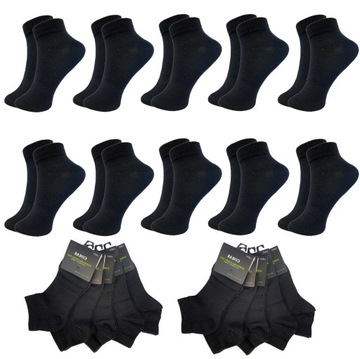 10x SPORTOWE STOPKI DAMSKIE BASIC BAWEŁNIANE LATO