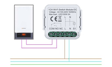 TUYA БЕЗ НАПРЯЖЕНИЯ Интеллектуальный WiFi-реле-контроллер