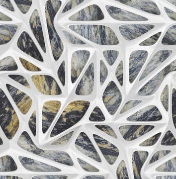 NOWOCZESNA TAPETA MARMUR GEOMETRYCZNA 3D 5194al