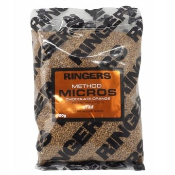RINGERS Method MICROS CHOCOLATE-ORANGE PELLET 2 mm 900 g Method Feeder