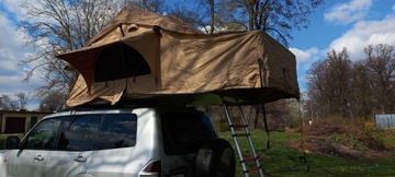 ТЕНТ НА ​​КРЫШЕ 4х4 с тамбуром АВТОМОБИЛЬ 140