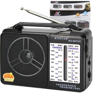 Radio sieciowe AM, FM, SW Golon RX-606AC