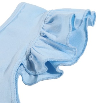 БАЛЕТНОЕ БОДИ БАЛЕТНЫЙ НАряд, Оборки, СИНИЙ 140