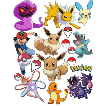 МОЮЩИЕСЯ ТАТУ ДЛЯ ДЕТЕЙ ДЕТСКИЕ УЗОРЫ ПОКЕМОНЫ КАЧЕСТВО