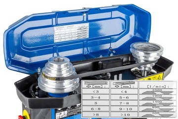 СВЕРЛИЛЬНЫЙ СТАНОК, СТОЛОННО-ФРЕЗЕРНЫЙ СТАНОК + ТИСКИ, РЕГУЛИРОВКА ВРАЩЕНИЯ МОЩНОСТИ