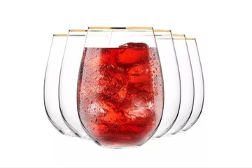 Krosno szklanki do wina 500ml Gold 6376 (6szt)