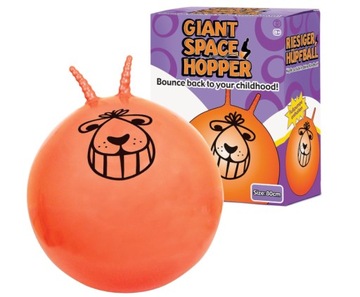 Piłka do skakania 1 szt dla dzieci zabawka Space Hopper z rogami 80cm