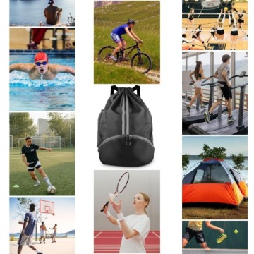 Футбольная спортивная сумка с стрункой водонепроницаемой рюкзак на обуви PE