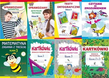 Sprawdziany testy kartkówki klasa 3 szkoła podstawowa PAKIET