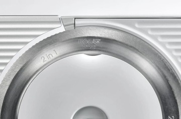 Слайсер Gorenje R708A, 100 Вт, зубчатое лезвие из нержавеющей стали, серебристый
