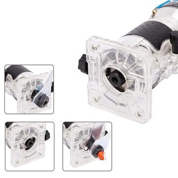 ZESTAW FREZARKA KRAWĘDZIOWA ELEKTRYCZNY DO LAMINATU NA DREWNA 30000R/MIN