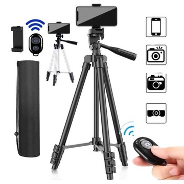 TRIPOD BLUETOOTH STATYW 4W1 UCHWYT TELEFON PILOT