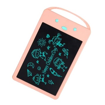 Электронная доска для рисования LCD с диагональю 8,5 дюймов, розового цвета.