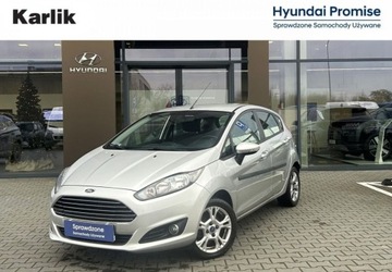 Ford Fiesta VII Van Facelifting 1.25 Duratec 82KM 2015 Ford Fiesta TREND 82 KM Salon Polska Niskie przebieg lakier metalik