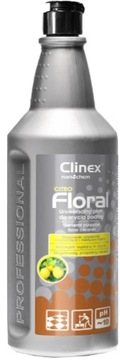 CLINEX FLORAL CITRO 1L UNIWERSALNY PŁYN PODŁÓG CYTRYNOWY DŁUGO PACHNIE