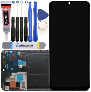 INCELL WYŚWIETLACZ Z RAMKA DO SAMSUNG A50 2019 A505 LCD ŁATWY MONTAŻ