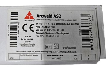 СВАРОЧНАЯ ПРОВОЛОКА ДЛЯ MIGOMAT ARCWELD AS2 0,8/ 5кг Люблин