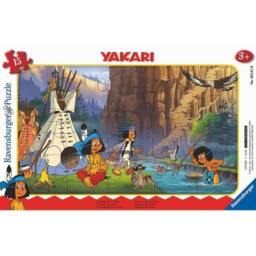 Puzzle Ravensburger Indianie 15 elementów Puzzle 65901