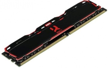 Оперативная память GOODRAM DDR4 16 ГБ 3200 DUAL IRDM x ЧЕРНЫЙ
