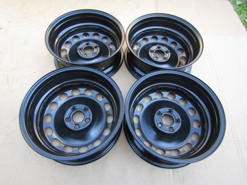 4× DISK OCELOVÝ VOLKSWAGEN OE VW T-CROSS T CROSS POLO IV V VI SEAT IBIZA 6.0" X 16" 5X100 ET 35