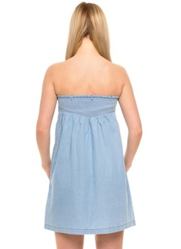 LEE sukienka BLUE jeans SMOCK DRESS _ L