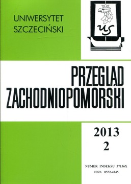 Przegląd Zachodniopomorski 2013/2