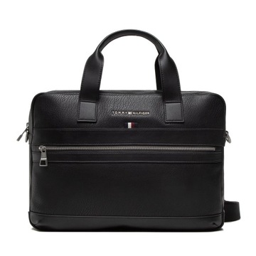 Tommy Hilfiger Torba na laptopa Th Transit Pu Computer Messenger AM0AM10305