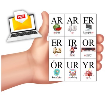 PDF plik * SYLABY ZAMKNIĘTE *Metoda sylabowa*13x18