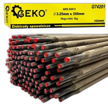 Elektrody rutylowe MMA 3,25mmx350mm różowe 5kg