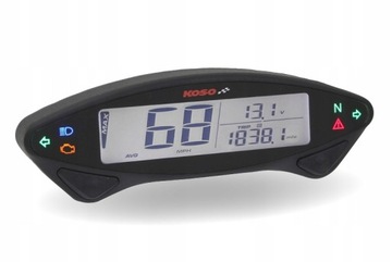 KOSO BA048001 LICZNIK MOTOCYKLOWY UNIWERSALNY WIELOFUNKCYJNY CROSS