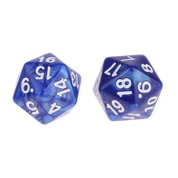 10 двадцатисторонних кубиков D20 для игры в ролевые игры D&D