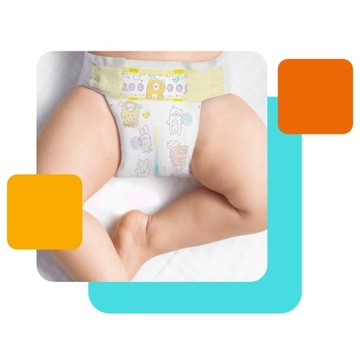РАЗМЕР ПОДГРУЖНИКОВ PAMPERS PREMIUM CARE. 1 ПОДГУЗНИК 2-5кг КОРОБКА 72 шт.