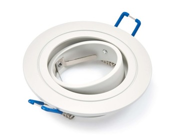OPRAWA HALOGENOWA LED RUCHOMA Z ALUMINIUM OKRĄGŁA
