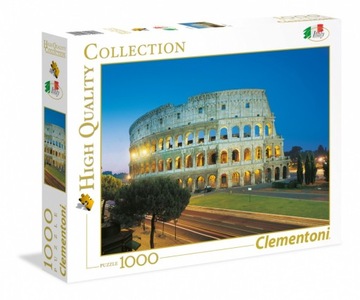 CLEMENTONI PUZZLE 1000 EL KOLOSEUM RZYM COLOSEUM