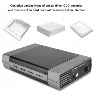 КОРПУС/КАРМАН ДЛЯ ОПТИЧЕСКОГО ПРИВОДА SATA USB DVD