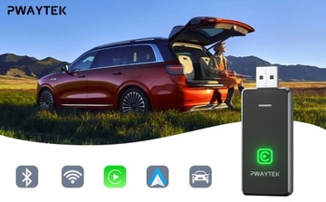 Беспроводной адаптер 2 в 1 Apple CarPlay и Android Auto WiFi 2,4G/5,8 ГГц