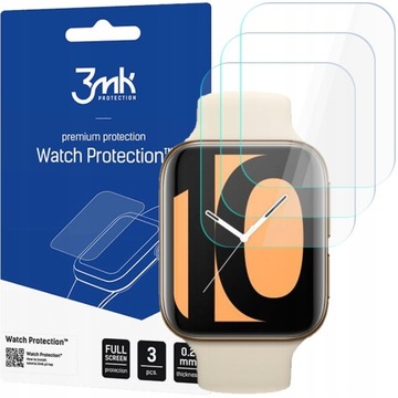 3x FOLIA OCHRONNA NA EKRAN 3MK WATCH PROTECTION DO OPPO WATCH 46 mm