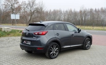 Mazda CX-3 Crossover 1.5 SKY-D 105KM 2015 Mazda CX-3 REZERWACJA 1.5D 105KM AWD 4x4 LED Automat Kamera Oryginalne szy, zdjęcie 6
