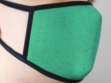 АНТИВИРУСНАЯ, АНТИСМОГОВАЯ ХЛОПКОВАЯ МАСКА, 3 СЛОЯ