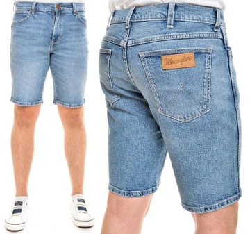 WRANGLER spodenki JEANS blue DENIM SHORT _ W29