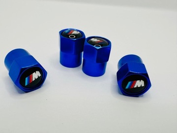 Колпачки на вентили автомобильных шин для MPOWER BMW BLUE Набор из 4 шт.